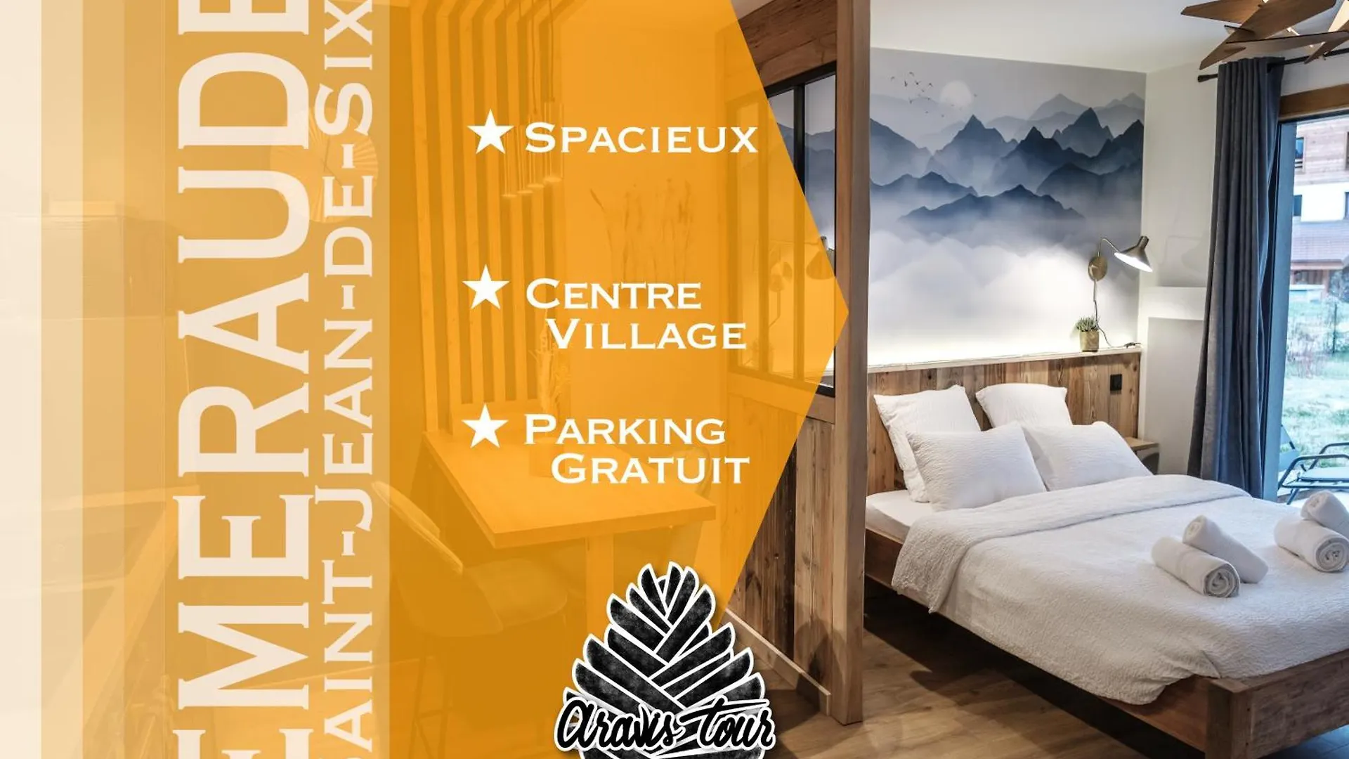 Residence Emeraude - Centre Village - Aravistour Saint-Jean-de-Sixt